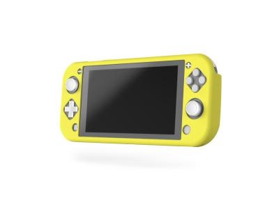  Hama enveloppe de protection grip pour nintendo switch lite, jaune