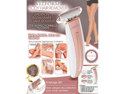  Epilateur corps Body Hair Remover - Venteo - Blanc - Adulte