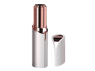  SHOP STORY - Epilateur Visage Sans Douleur Flawless en Forme de Rouge &agrave; L&egrave;vres + Brosse de Nettoyage Epilation Sans Douleur 