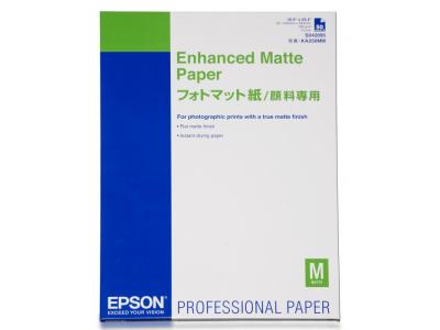 EPSON  Papier Photo Enhanced A2 192g 50 Feuilles Mat