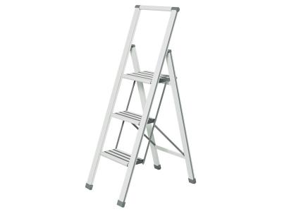 WENKO  - Escabeau pliant design en blanc Blanc