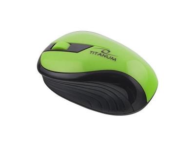 ESPERANZA  Souris sans Fil Titanum Raimbow 3D TM114G (Noir/Vert)