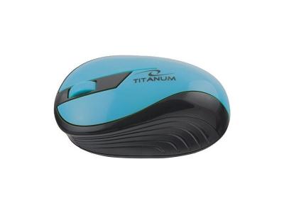 ESPERANZA Souris sans Fil  Titanum Rainbow 3D TM114T (Noir/Bleu)