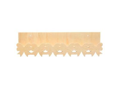 GRAINE CREATIVE ON A TOUS DU TALENT Etag&egrave;re murale en bois 42 x 11 cm - Noeuds - Graine Cr&eacute;ative
