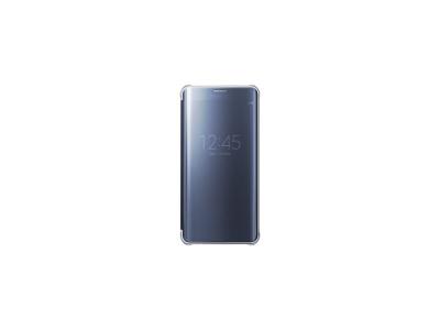 SAMSUNG  Etui Clear View Origine Galaxy S6 Edge Plus-Noir