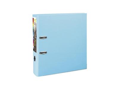 EXACOMPTA Classeur a levier prem'touch extra large - dos 80 mm - bleu clair