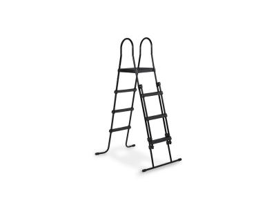 EXIT TOYS Echelle de piscine pour hauteur de cadre de 108-122cm - noir