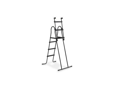 EXIT TOYS Echelle de piscine pour hauteur de cadre de 91-107cm - noir