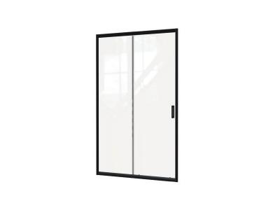 ONDEE Paroi Douche OND&Eacute;E Napa Coulissante 140cm Profil Noir Mat