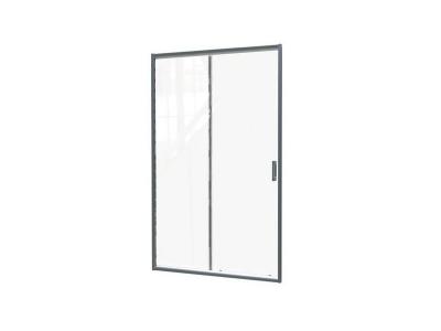 ONDEE Fa&ccedil;ade NAPA - Fa&ccedil;ade coulissante 160x195x0,6cm - Verre tremp&eacute; - Finitions chrom&eacute;
