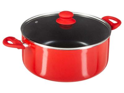 5FIVE FIVE Simply Smart - Faitout en Aluminium Essentielle 28cm Rouge