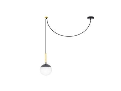 FARO INDOOR Faro Mine - Lampe &Agrave; Suspension Grise, E27