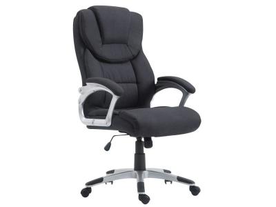 CLP Fauteuil de bureau XL Texas V2 tissu , Noir