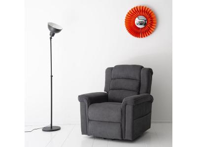 HAPPY GARDEN Fauteuil &eacute;lectrique inclinable bernie gris - Gris