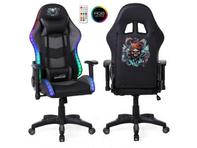 AMSTRAD Fauteuil Gaming  Elite Kraken Led
