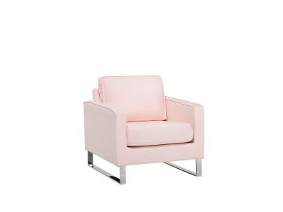 BELIANI   Fauteuil rose VIND - rose
