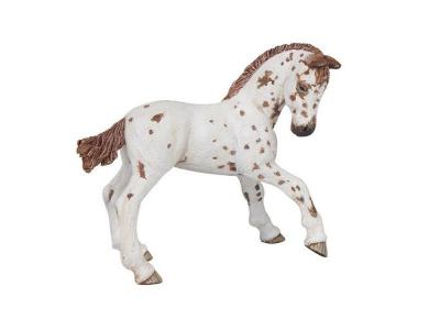 PAPO Figurine cheval apaloosa : poulain