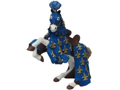 PAPO  Figurine Cheval du prince Philippe Bleu Pour Enfant