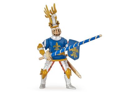 PAPO  - Chevalier bleu fleur de lys 