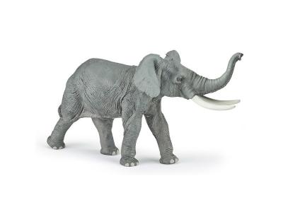 PAPO Figurine El&eacute;phant aille Unique Coloris Unique