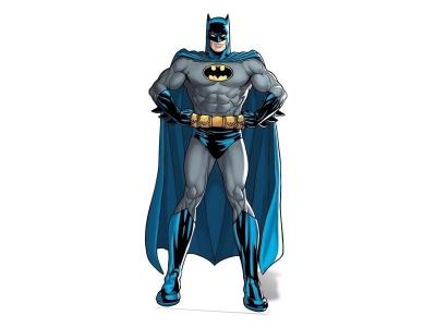 RUE DE LA FETE Figurine en carton batman dc comics