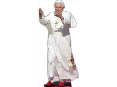 GENERIQUE Figurine en carton Pape Benoit XVI 180 cm