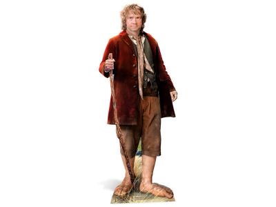 Figurine en carton taille r&eacute;elle Bilbon Sacquet Le Hobbit