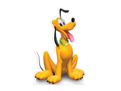 GENERIQUE Figurine en carton taille r&eacute;elle Disney Pluto H 95 CM