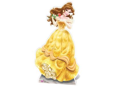 GENERIQUE Figurine en carton taille r&eacute;elle Disney Princesse Belle H 160 CM
