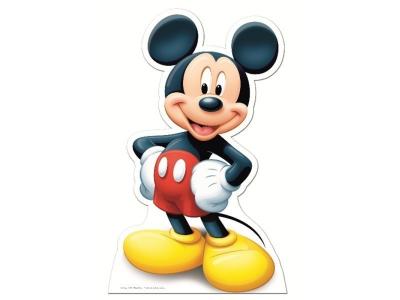 DISNEY Figurine en carton taille r&eacute;elle Mickey Mouse  H 100 CM