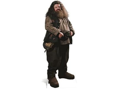 STAR CUTOUTS Figurine en carton taille r&eacute;elle Rubeus Hagrid Film Harry Potter 195 CM