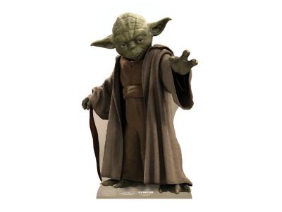 STAR CUTOUTS  - Figurine en carton Maitre Yoda Star Wars Hauteur 76 cm