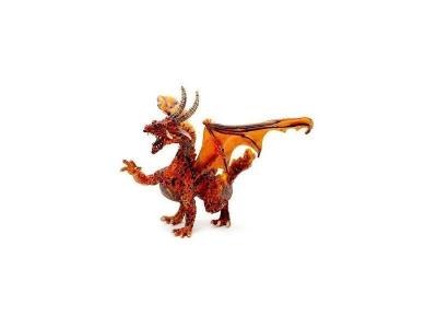 PLASTOY  - 60240 - Figurine - Le Grand dragon de feu translucide