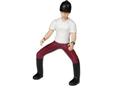 PAPO  Riding Kid Figure Multicolore