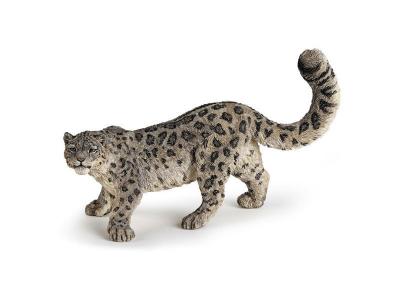 PAPO  Figurine L&eacute;opard des neiges