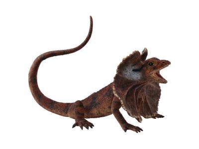 FIGURINES COLLECTA Figurine l&eacute;zard &agrave; colerettes  