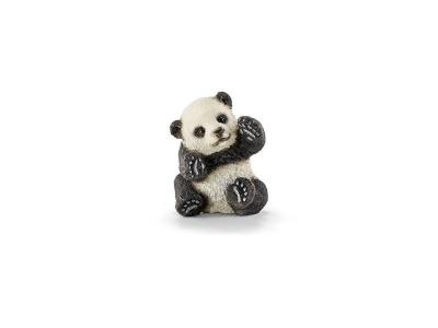 SCHLEICH Figurine panda b&eacute;b&eacute; jouant
