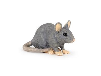PAPO Figurine Souris grise aille Unique Coloris Unique