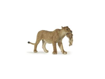 PAPO Figurine Sylvanian Lionne et lionceau
