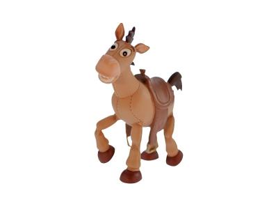 BULLYLAND Pixar Disney - Toy Story 3 - Figurine cheval Pile-Poil 10 cm
