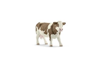 SCHLEICH  Figurine vache Simmental 13801