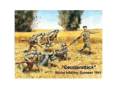 MASTER BOX Counterattack, Soviet Infantry, 1941 - 1:35e -  Ltd. 
