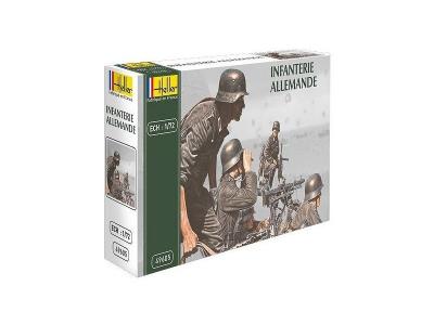 HELLER Figurine  Infanterie allemande-1/72 - Figurines historiques