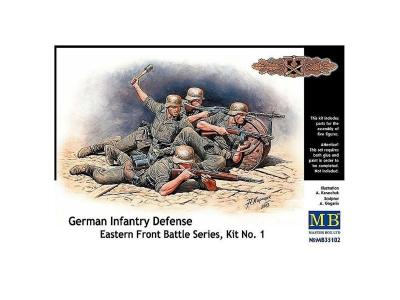 MASTER BOX German Infantry Defense, Eastern Front - 1:35e -  Ltd. 