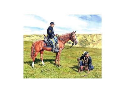 MASTER BOX Yankee Scout And Tracker, U.s. Civil War - 1:35e -  Ltd. 