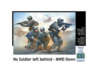 MASTER BOX No Soldier Left Behind - Mwd Down - 1:35e -  Ltd. 