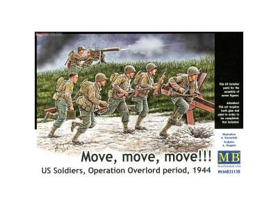 MASTER BOX U.s. Soldiers,operation Overlord Peri944 - 1:35e -  Ltd.