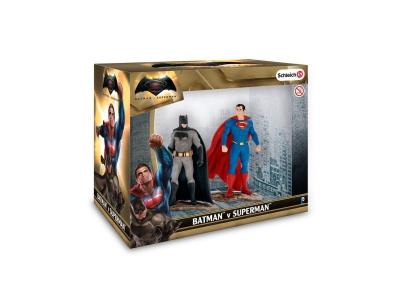SCHLEICH  justice league scenery pack batman v superman 