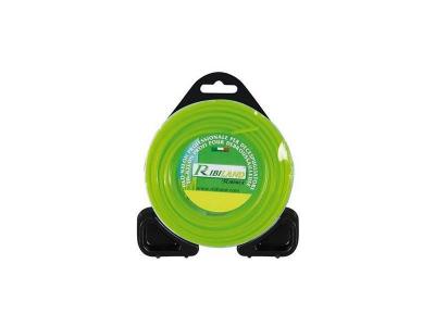 RIBILAND Bobine 15 m&egrave;tres Fil carr&eacute; pour d&eacute;broussailleuse  - 3 mm
