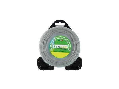 RIBILAND Fil carr&eacute; torsad&eacute; ame alu pour debroussailleuse  - 3 mm